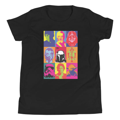 Star Wars Pop Art Youth Short Sleeve T-Shirt