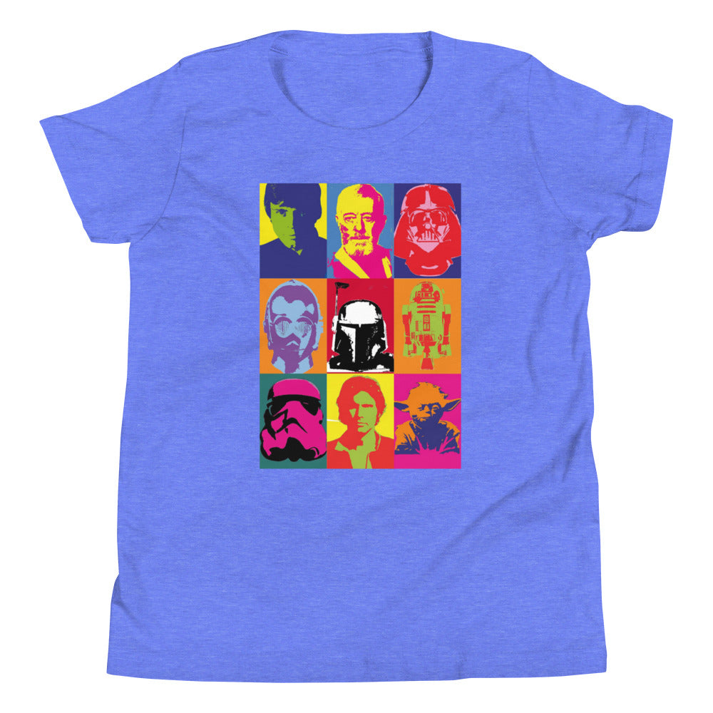 Star Wars Pop Art Youth Short Sleeve T-Shirt