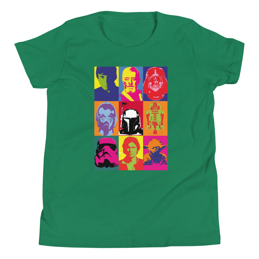 Star Wars Pop Art Youth Short Sleeve T-Shirt