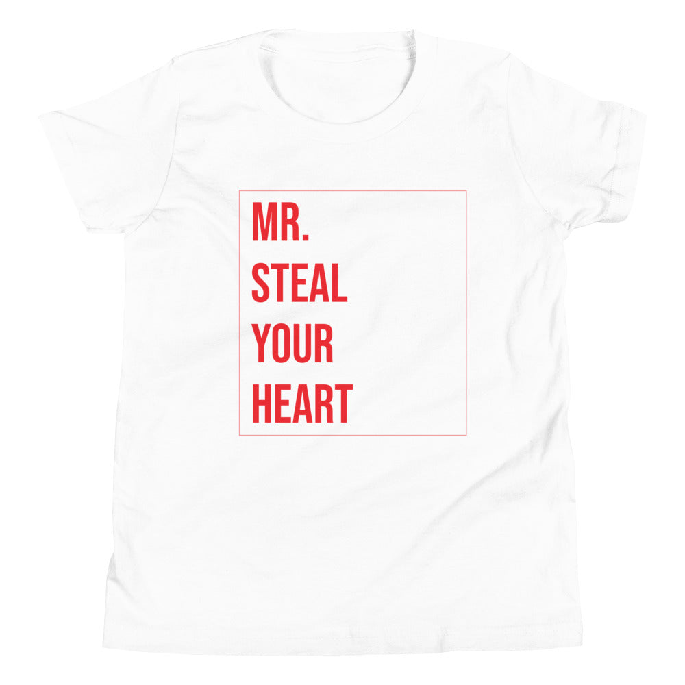 Mr. Steal Your Heart Youth Short Sleeve T-Shirt